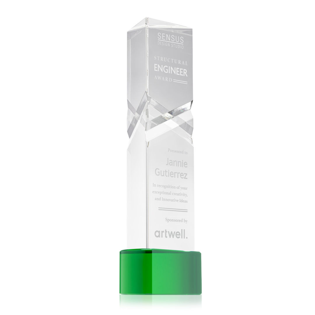 Oakham Award on Paragon Base - Green 10