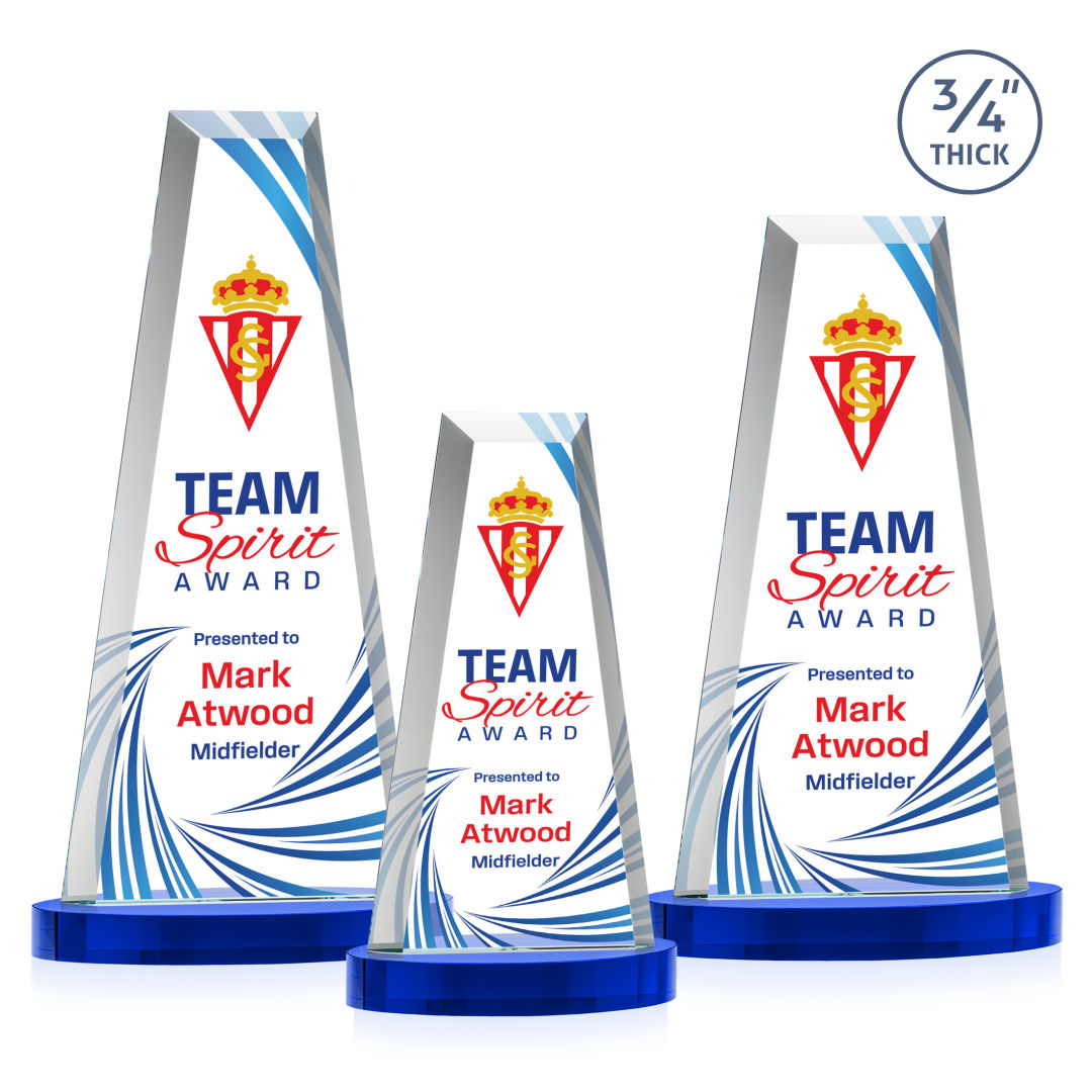 Imperial VividPrint™ Award on Alberton Base - Blue 4