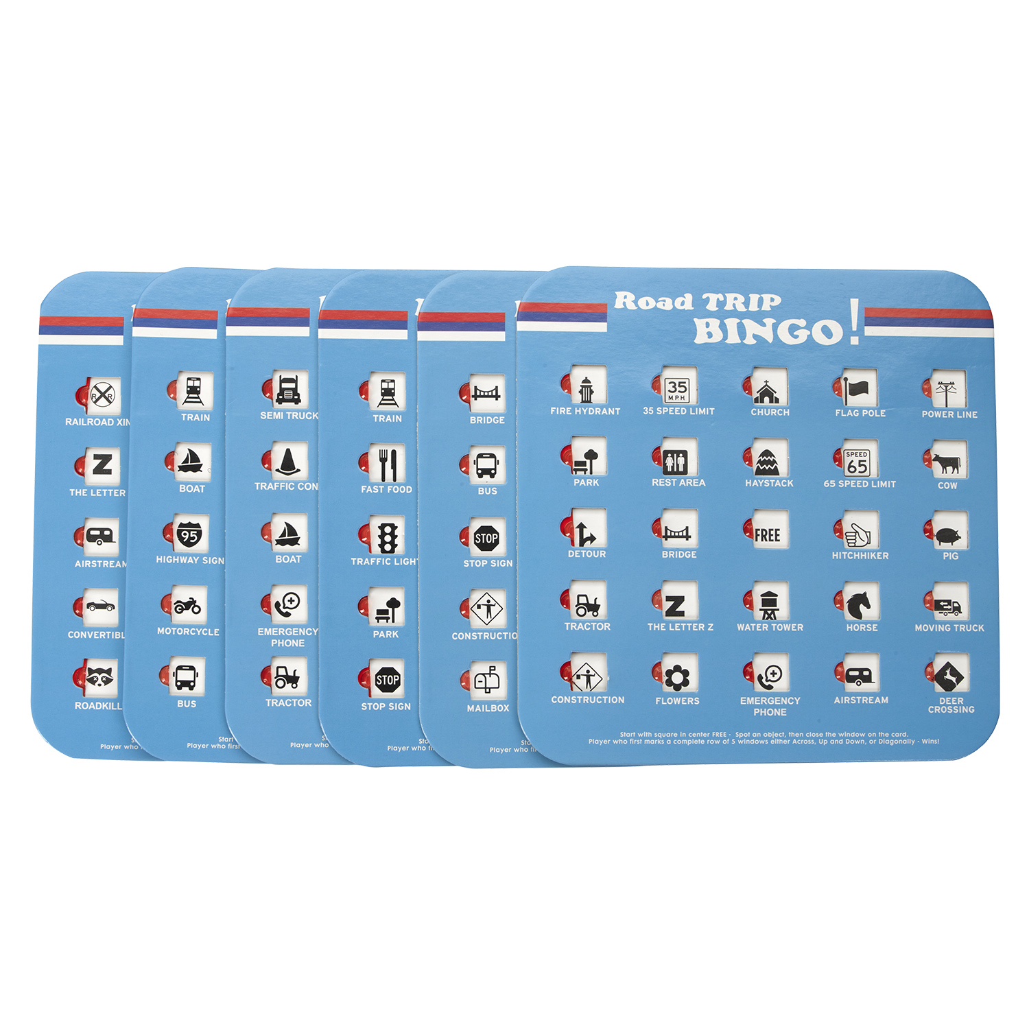 Fun On The Go Games Travel Bingo