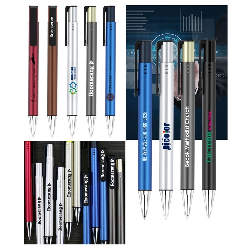 Custom Aluminum Matte Ballpoint Pen 2