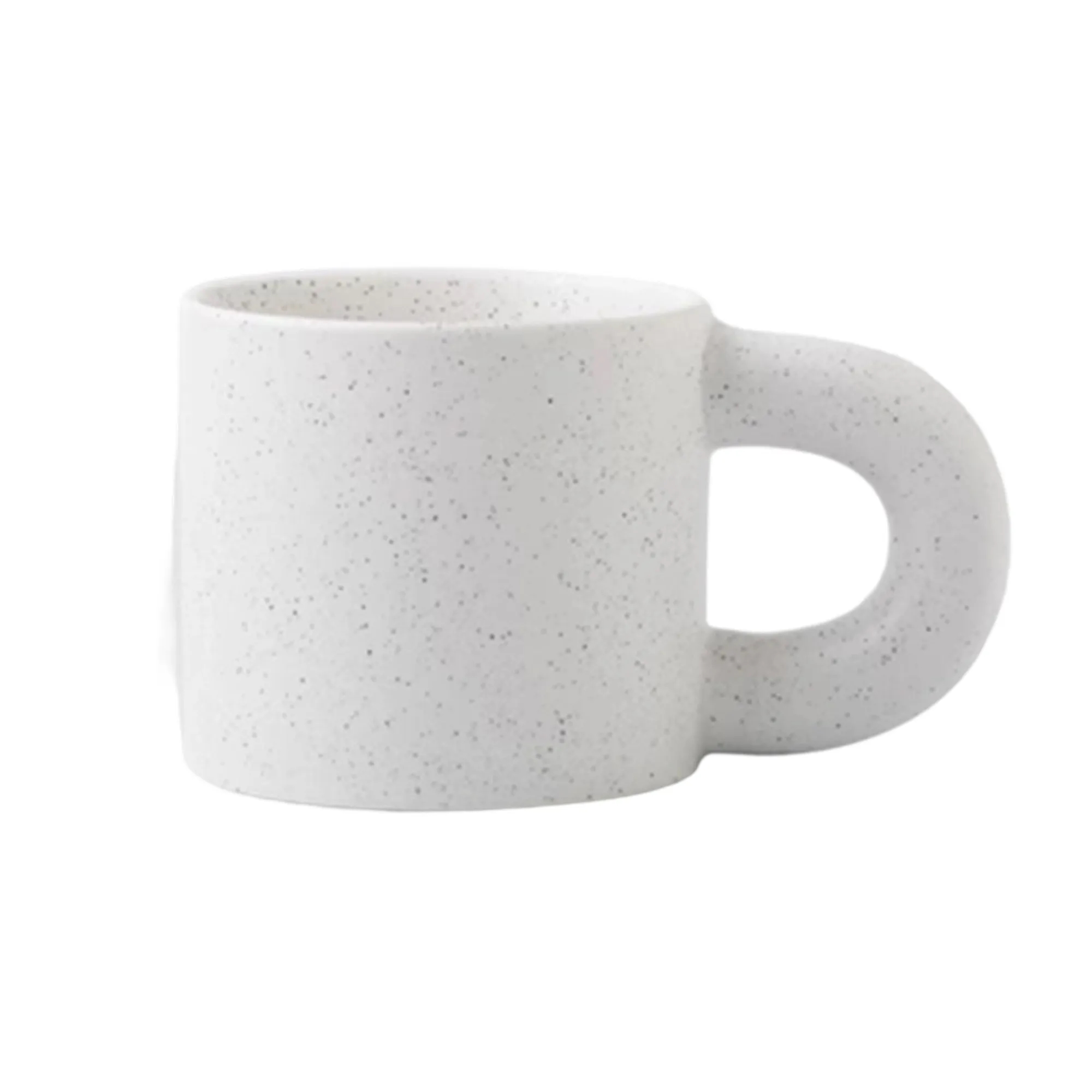 MOQ 50 11oz Chubby Ceramic Mug with Anti-Slip Base 12
