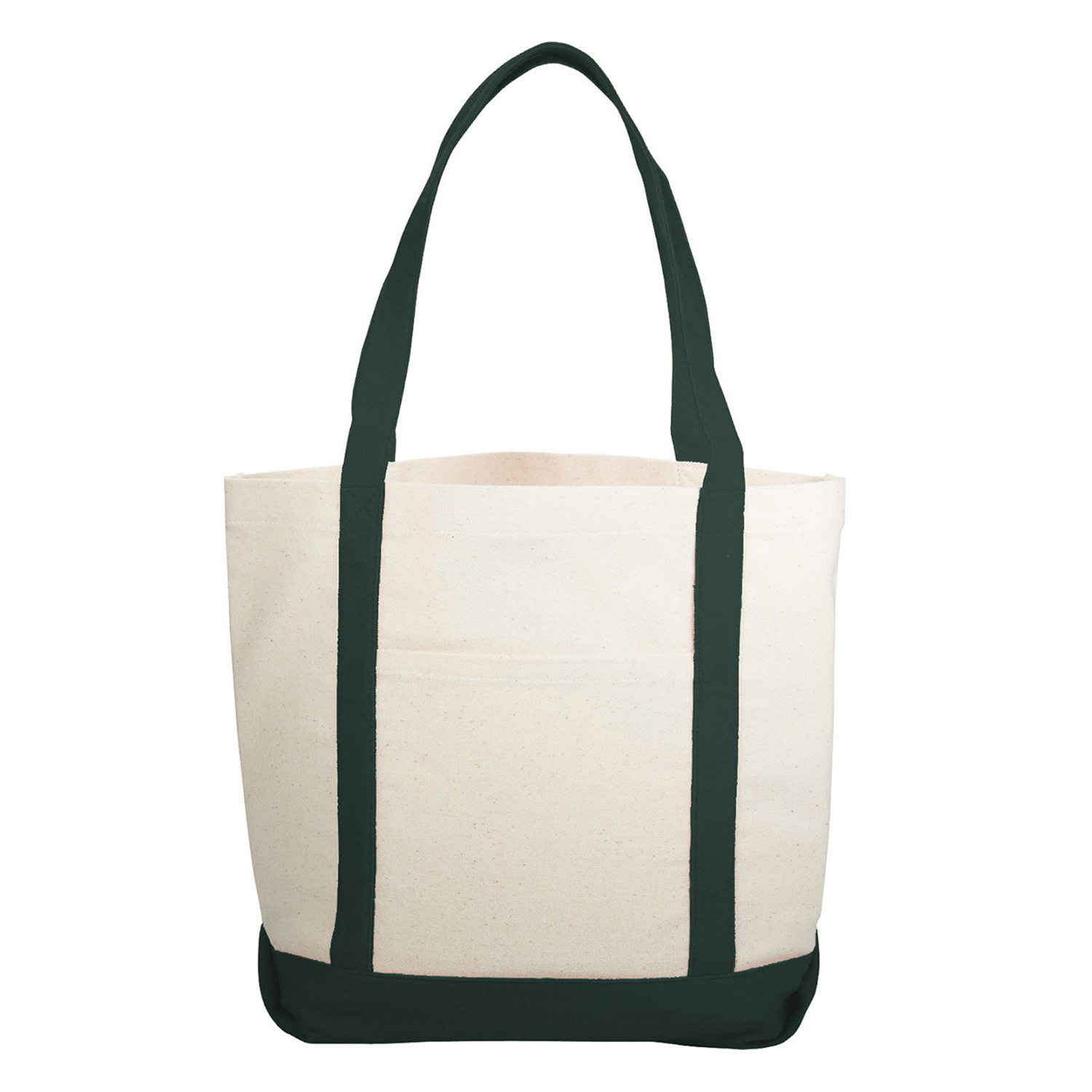 Lightweight Cotton Canvas Boat Bag, custom tote bag with logo imprint 3