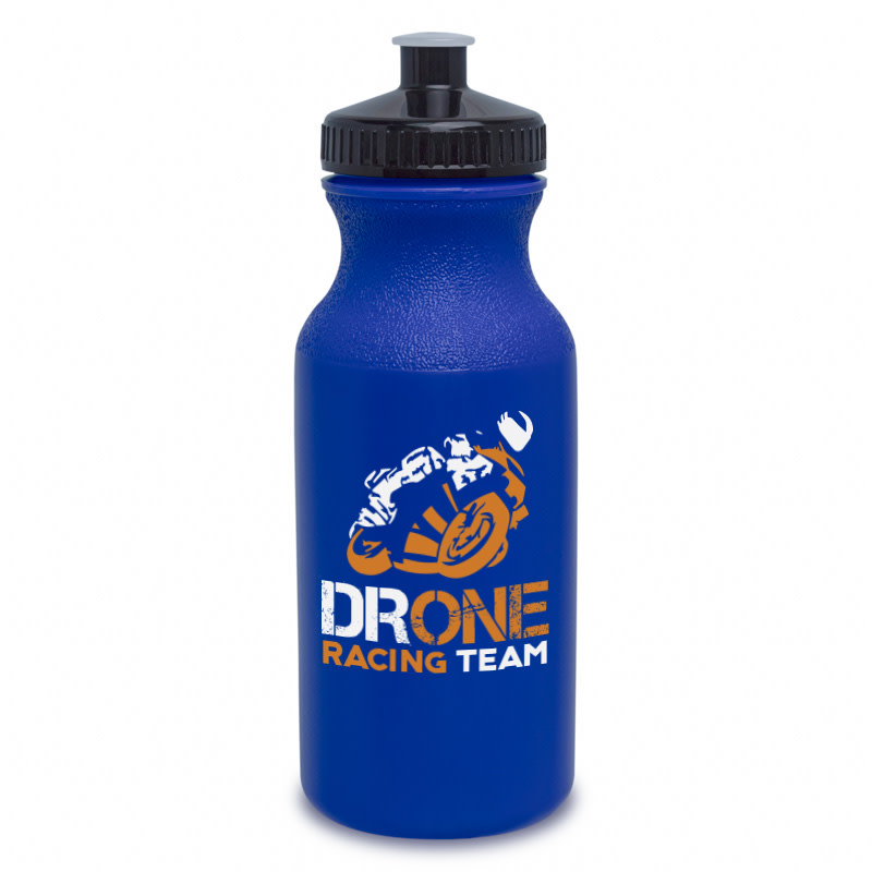 20 Oz Push Cap Sports Water Bottles 6