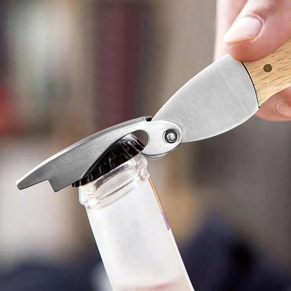 Multifunction Stainless Steel Fish Shaped Wine Beer  Opener 3