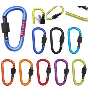 12KN D-Ring Locking Carabiner 2