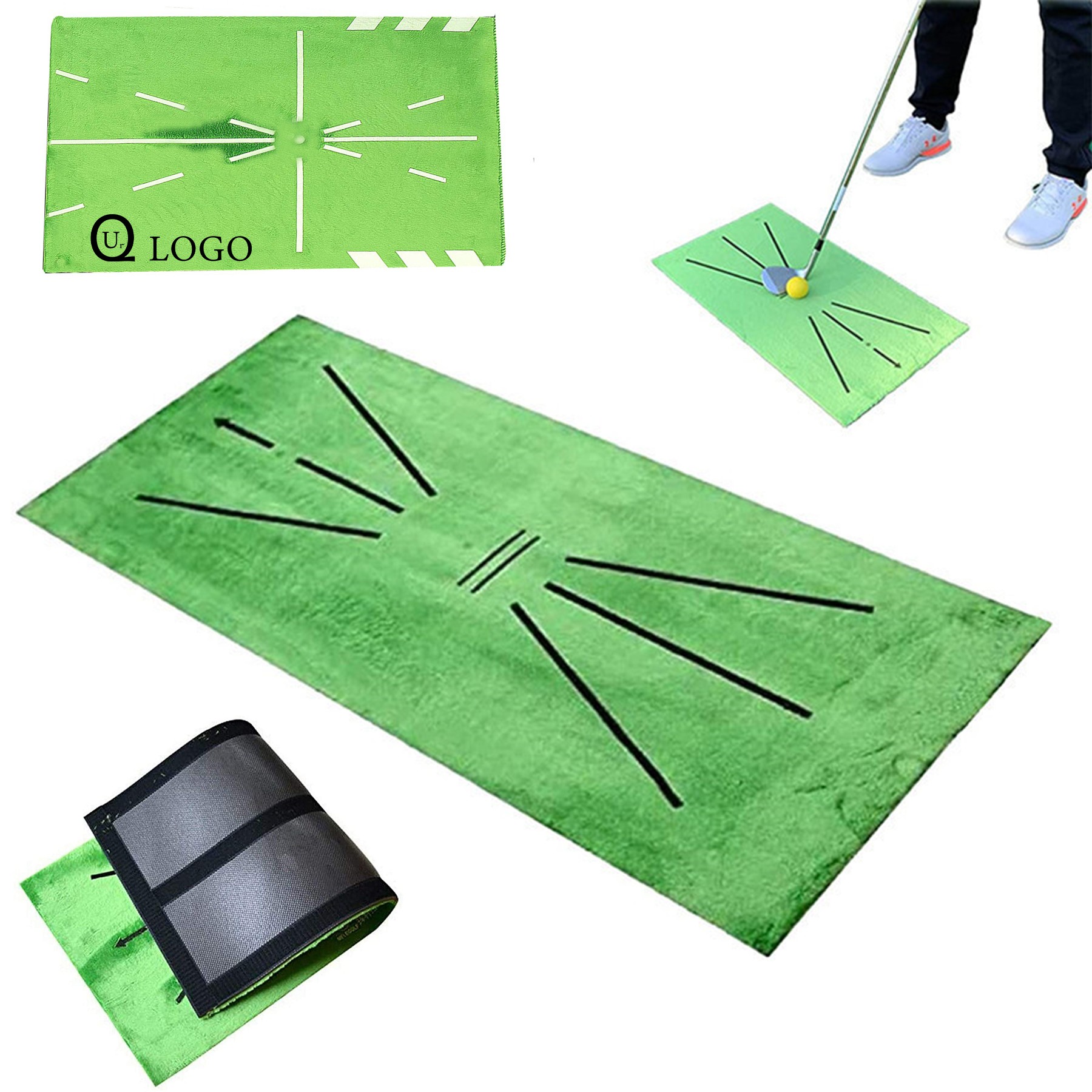 Golf Swing Testing Hitting Training Pad