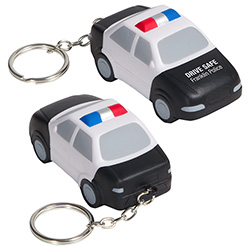 Police Car Stress Reliever Key Chain 4