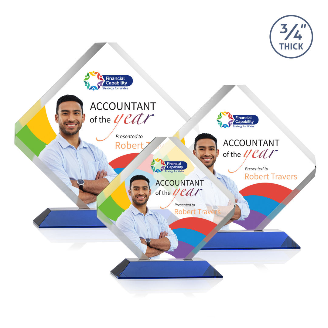 Toulon VividPrint™ Award - Blue