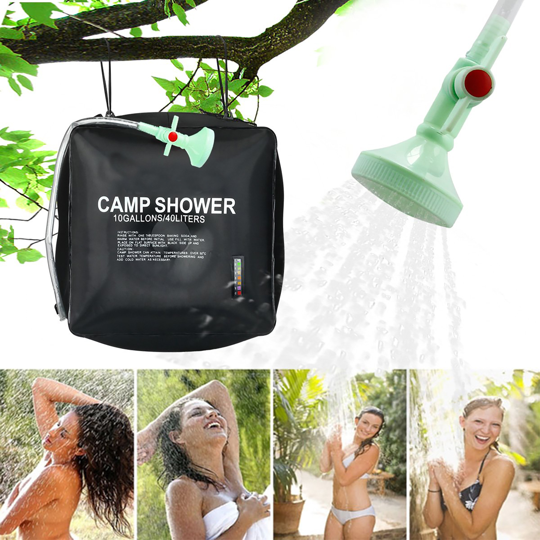 Portable Solar Camping Shower Bag 3