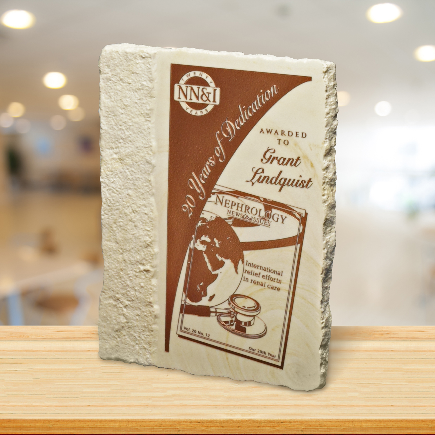 Accent Limestone Plaque 4