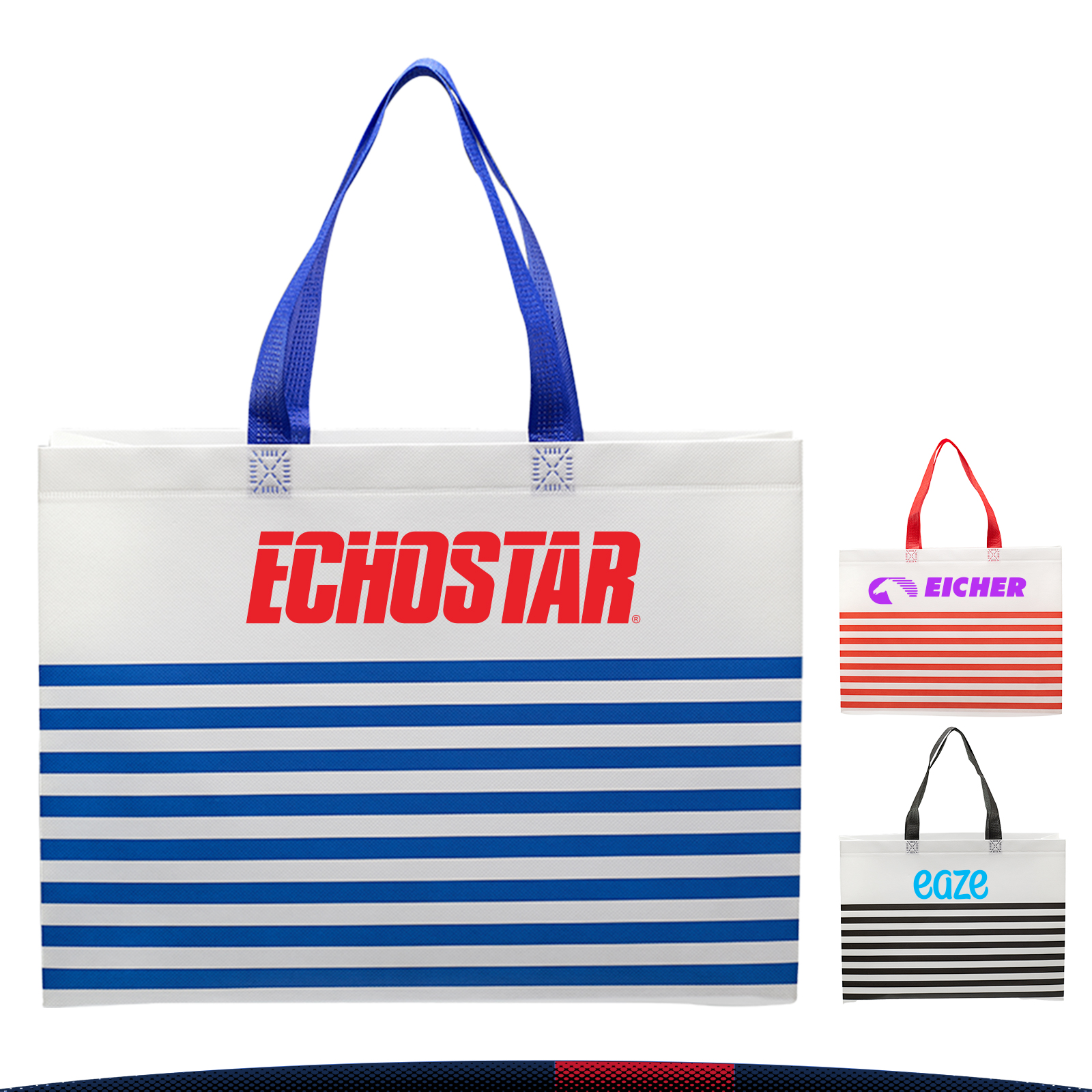 Apanda Striped Tote Bag 2