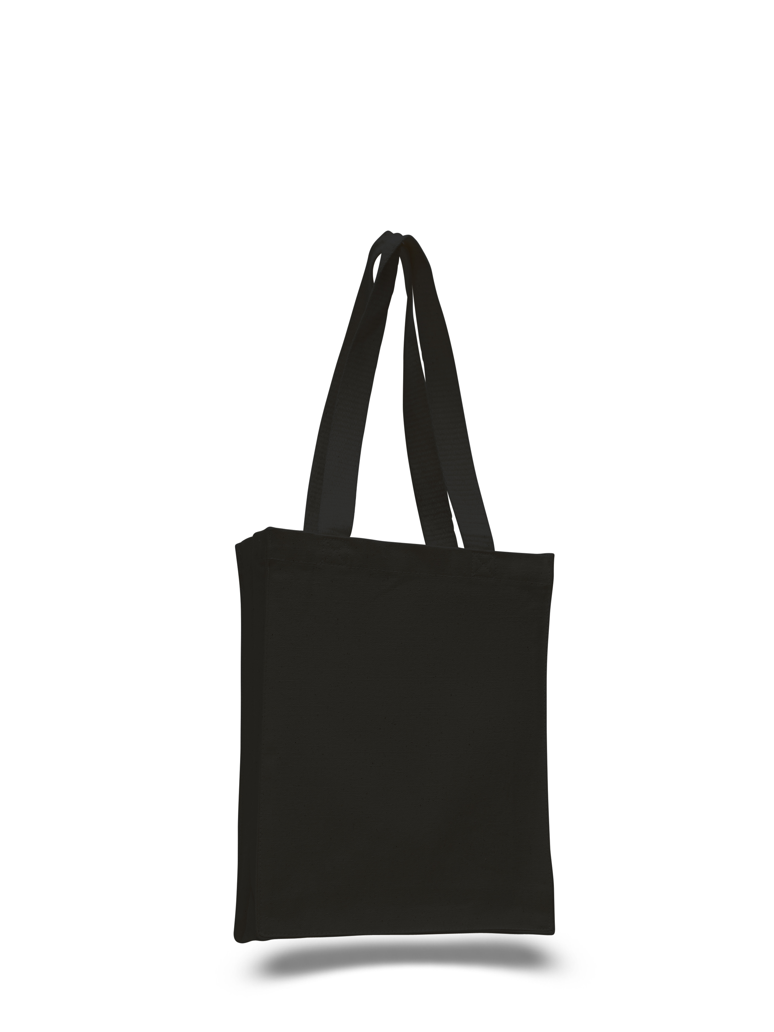 Heavy 12 oz. Cotton Canvas Book Bag Tote Bag - Colors, custom tote bag with logo imprint 2