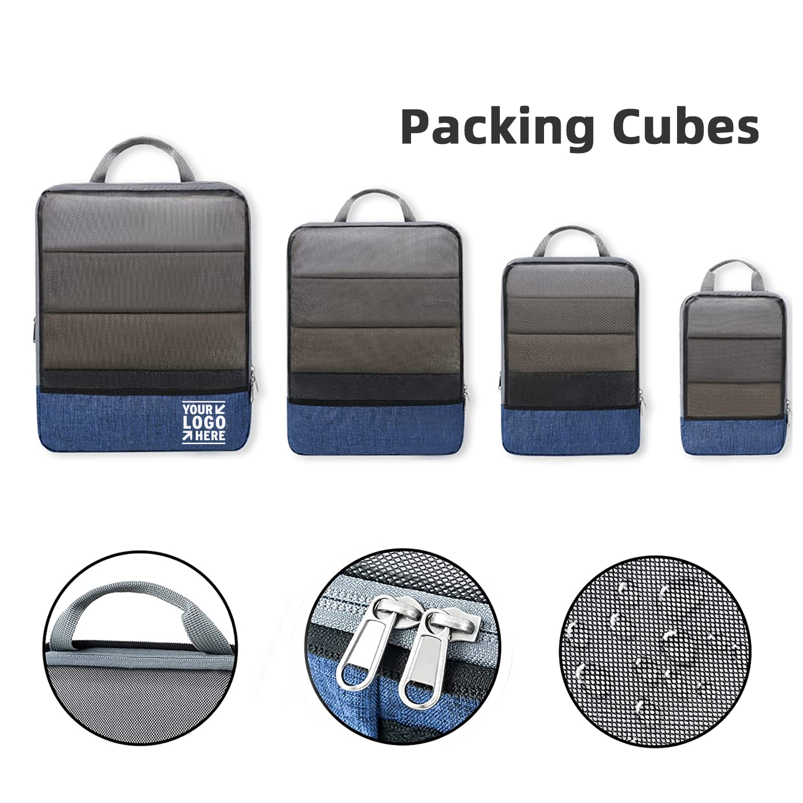 4 Set Compression Packing Cubes 1