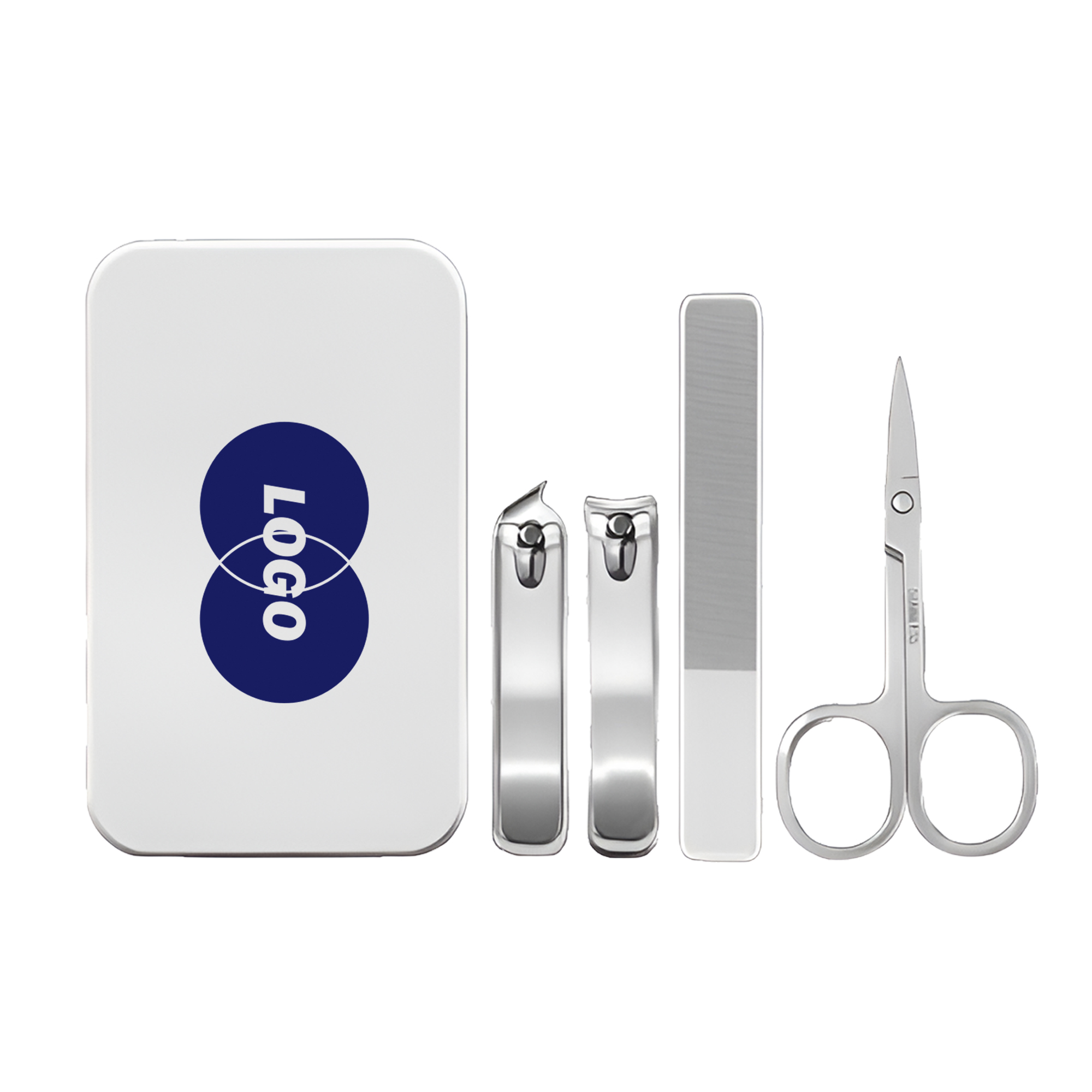 MOQ 50 Versatile Stainless Steel Nail Clippers Set 2
