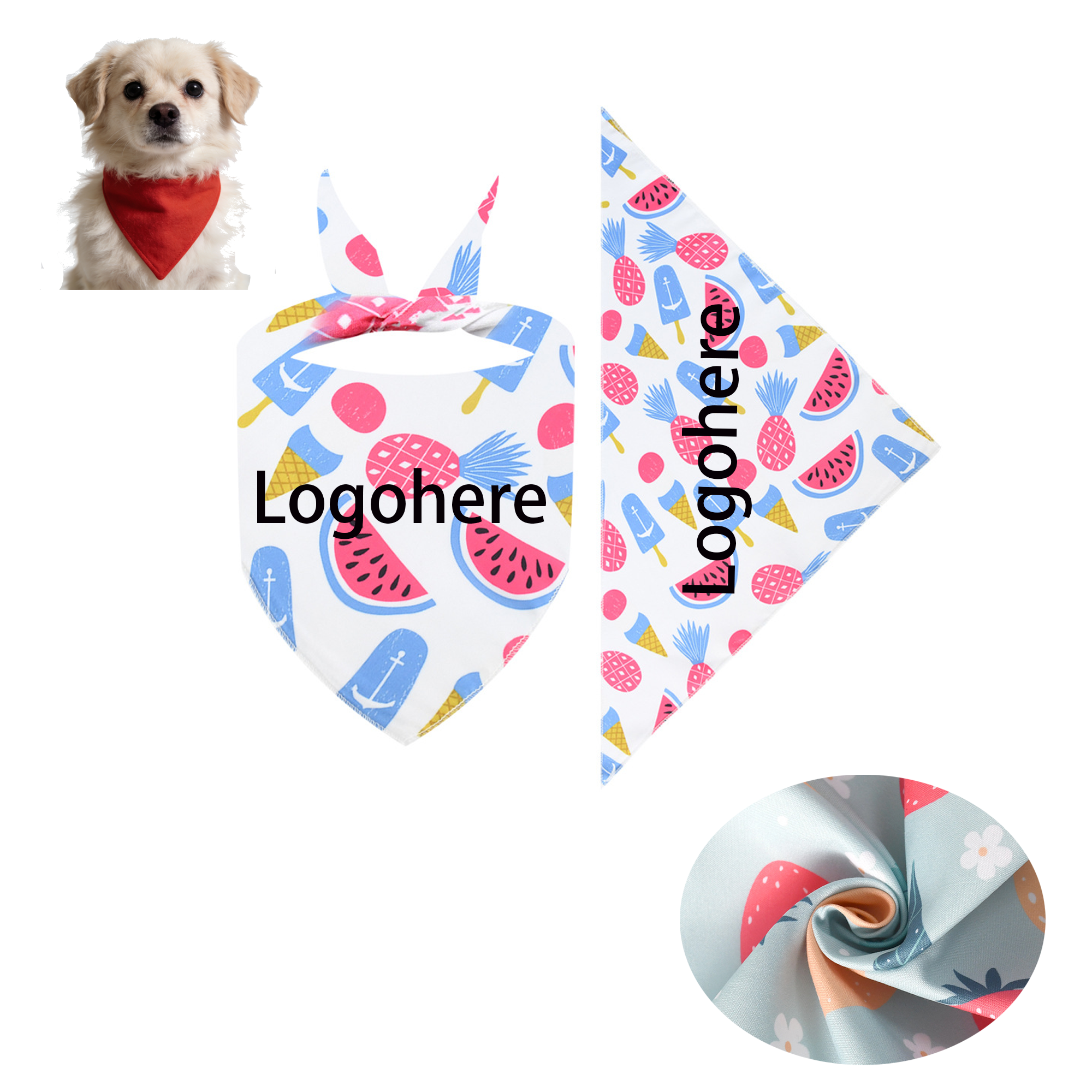 MOQ 50 Custom Dog Band 2