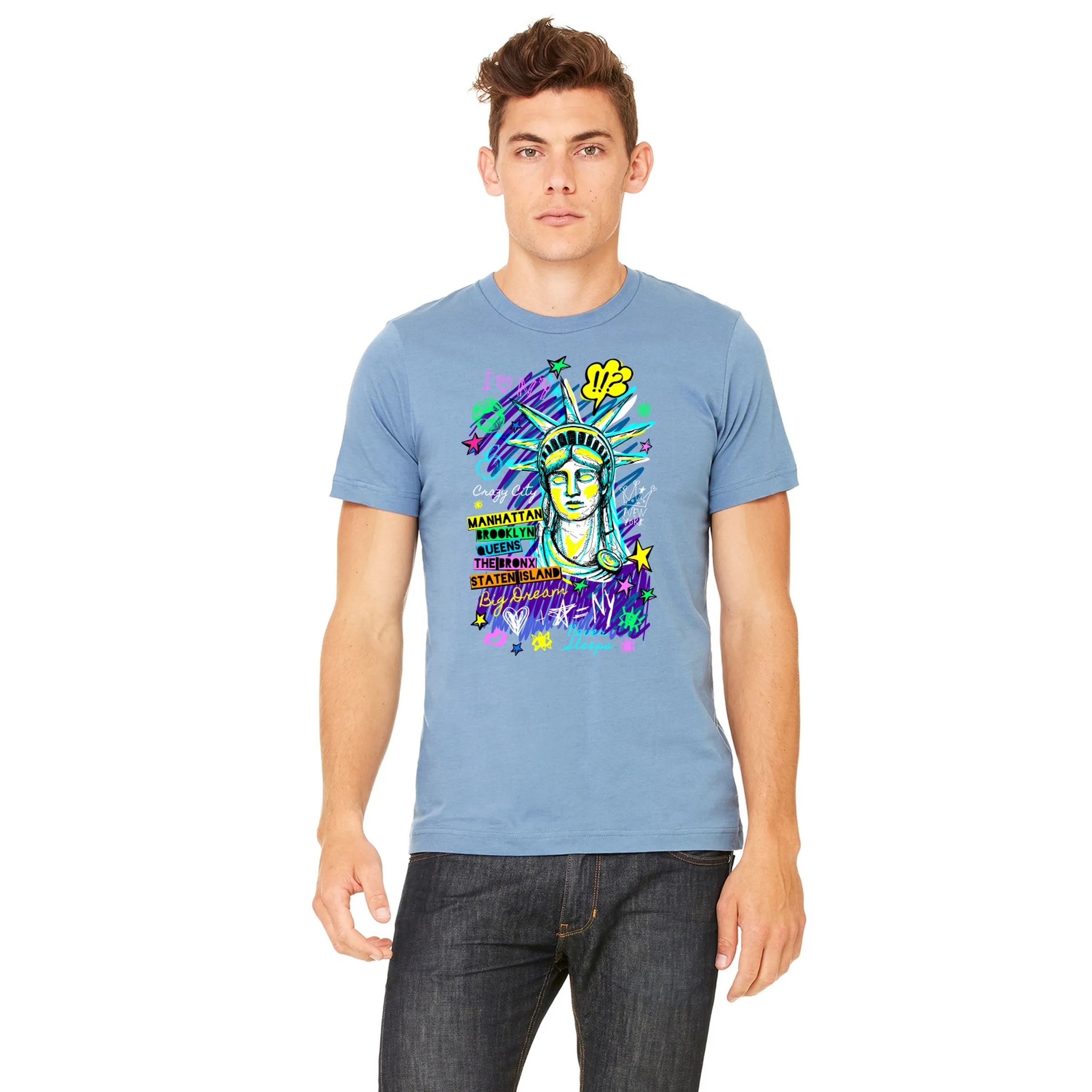 Bella + Canvas Unisex Jersey Short-Sleeve T-Shirt 140
