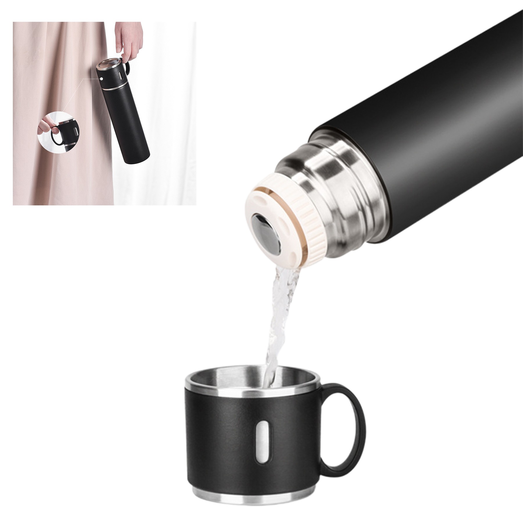 19 Oz Double Lid Insulation Cup 7
