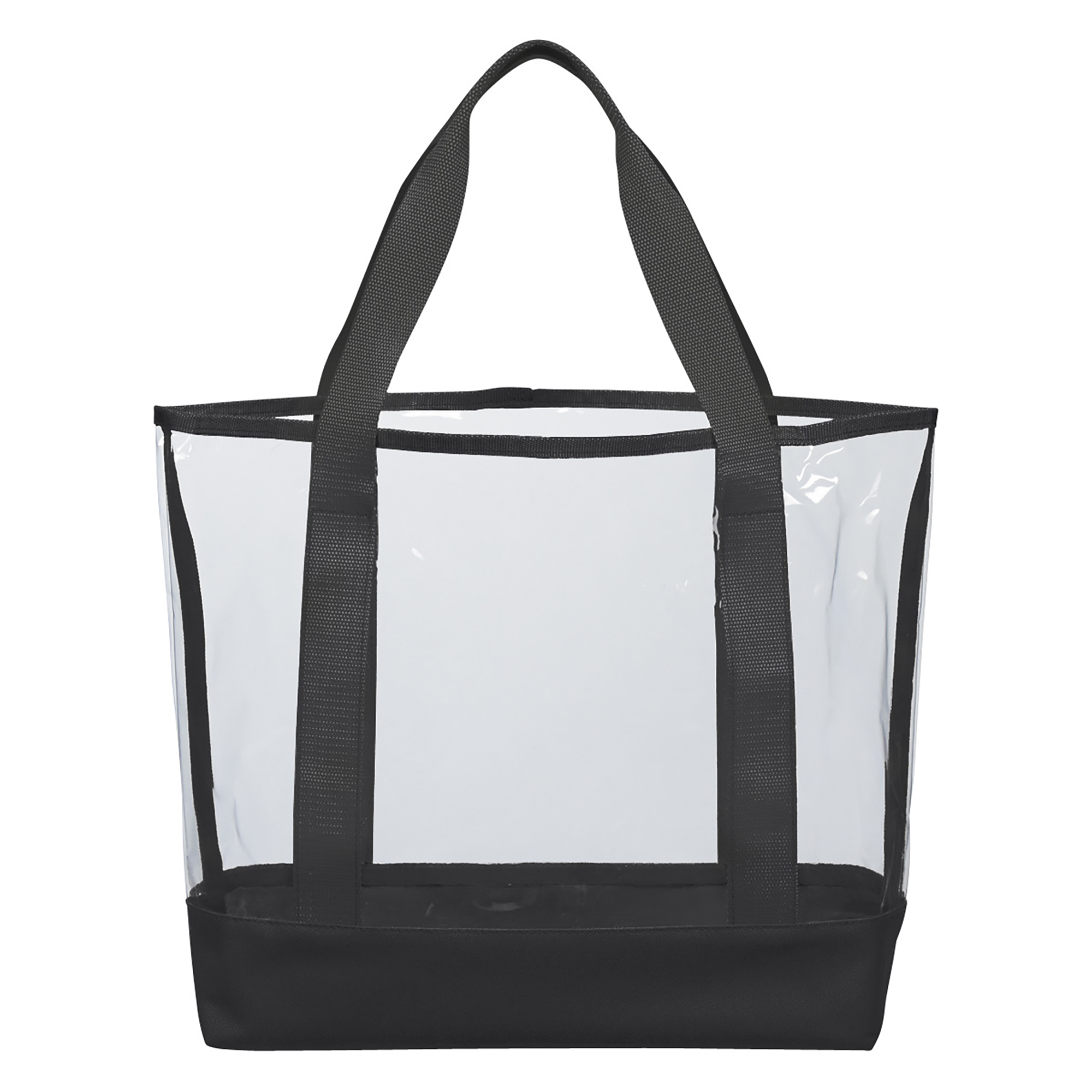 Clear PVC Plastic Tote Bag With Handles 3