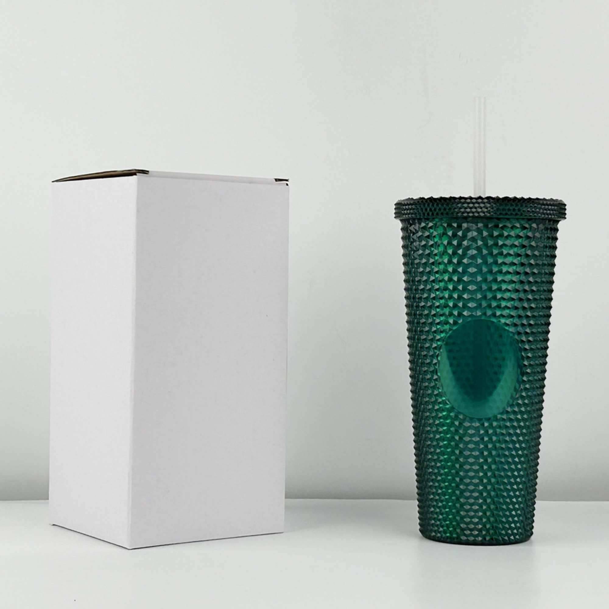 24oz PS Material Double layer Water Cup 3