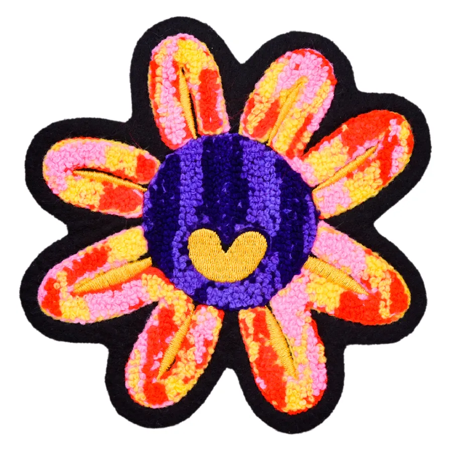 Multi Color Chenille Patch 17
