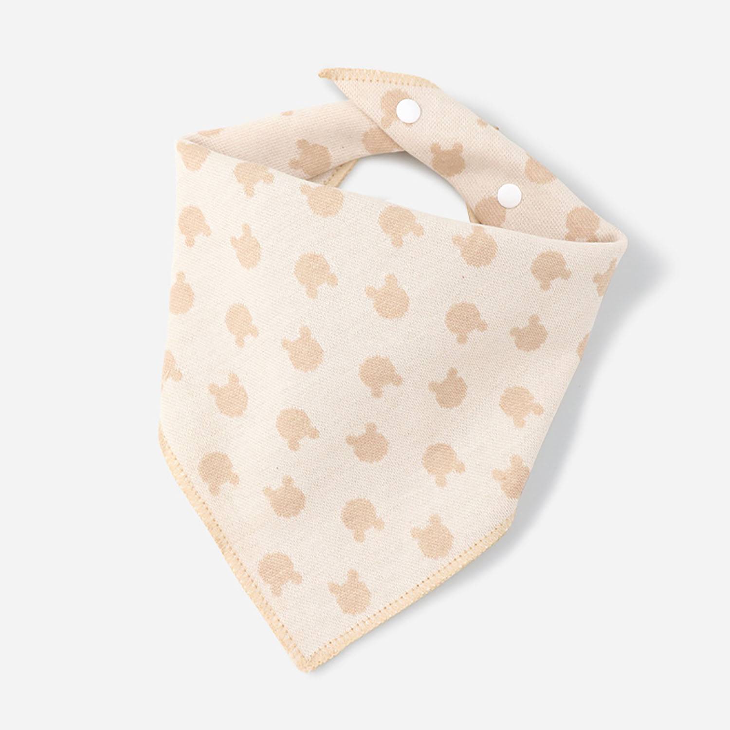 Breathable Baby Cotton Triangle Drool Bib 6