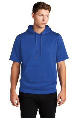 Sport-Wick Fleece Short Sleeve Hooded Pullover