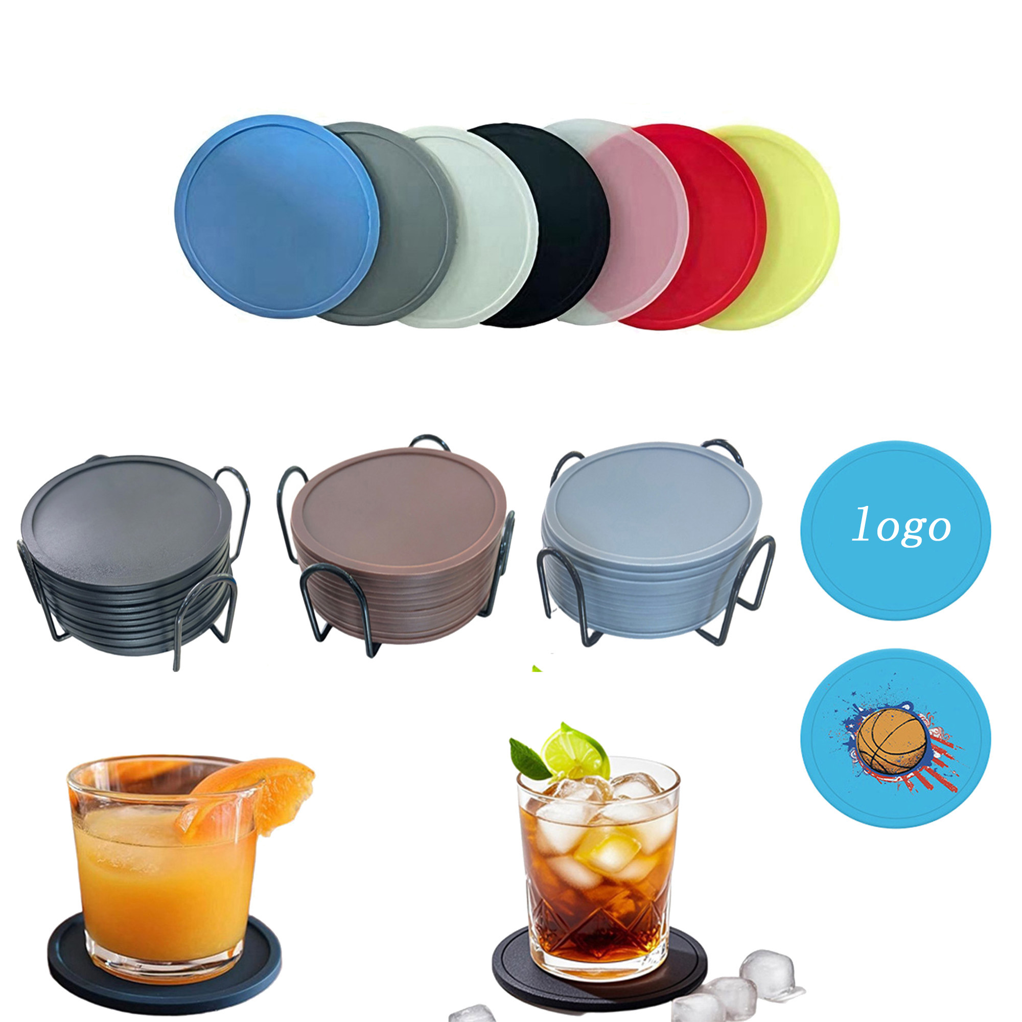 Anti-Slip And Heat-Insulating Silicone Cup Holder 2