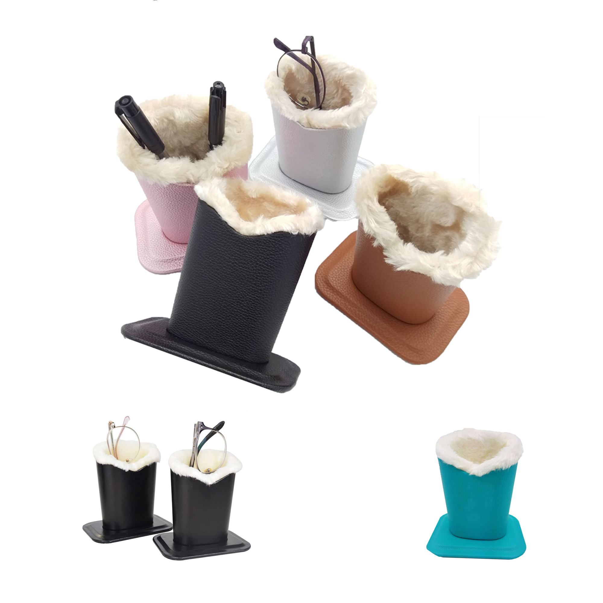 Customizable PU Glasses Display Storage Stand 3