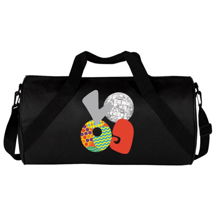 Economy Roll Duffel Bag with Adjustable/ Detachable Shoulder Strap 2