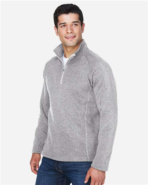Unisex Bristol Sweater Fleece Quarter-Zip Pullover - DG792 44
