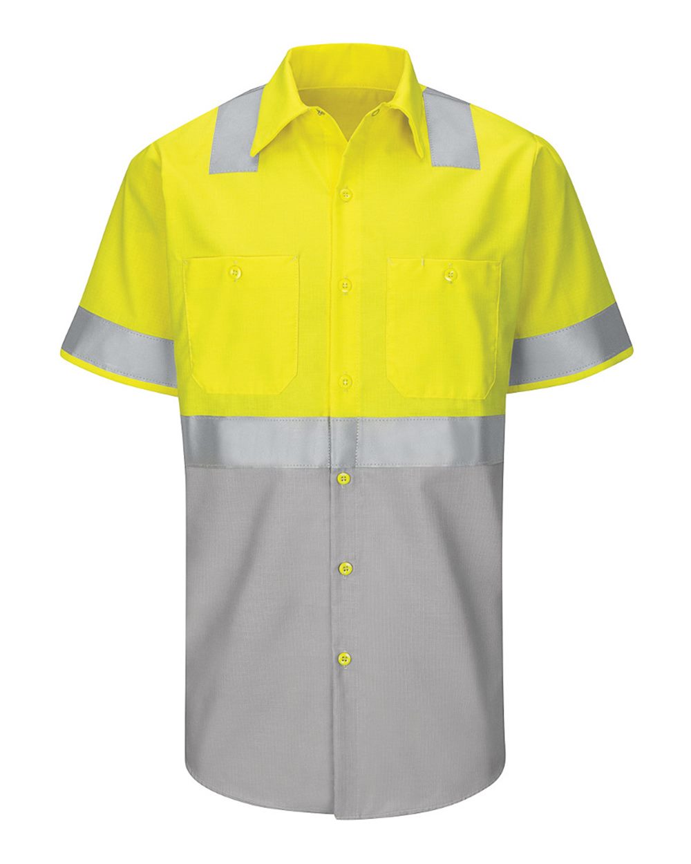 Men's Tall Enhanced & Hi-Visibility Work Shirt - SY24T 5