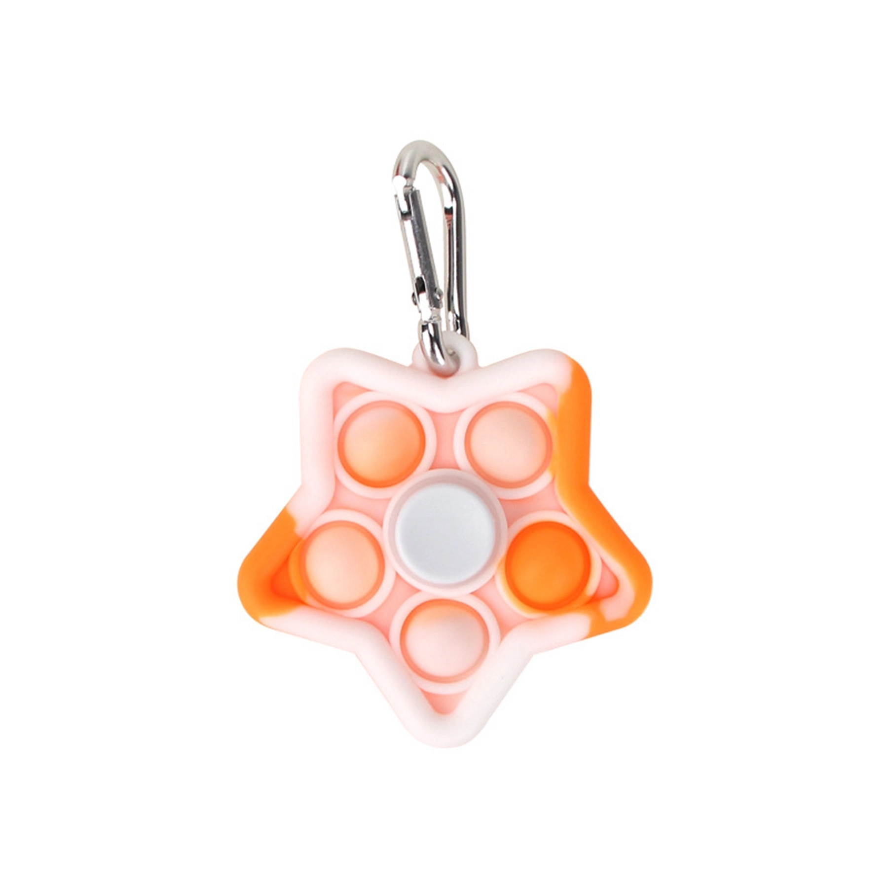 Multi Color Star Shape Push Bubble Fidget Spinner 9