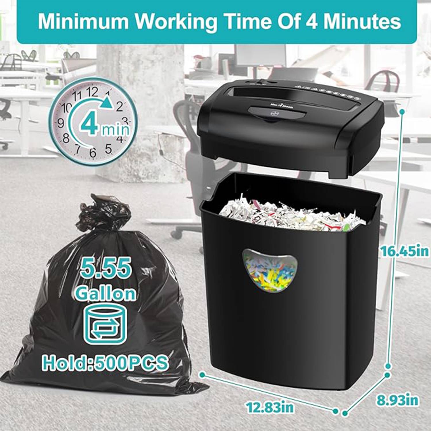 Office Electric High Power Shredder 2