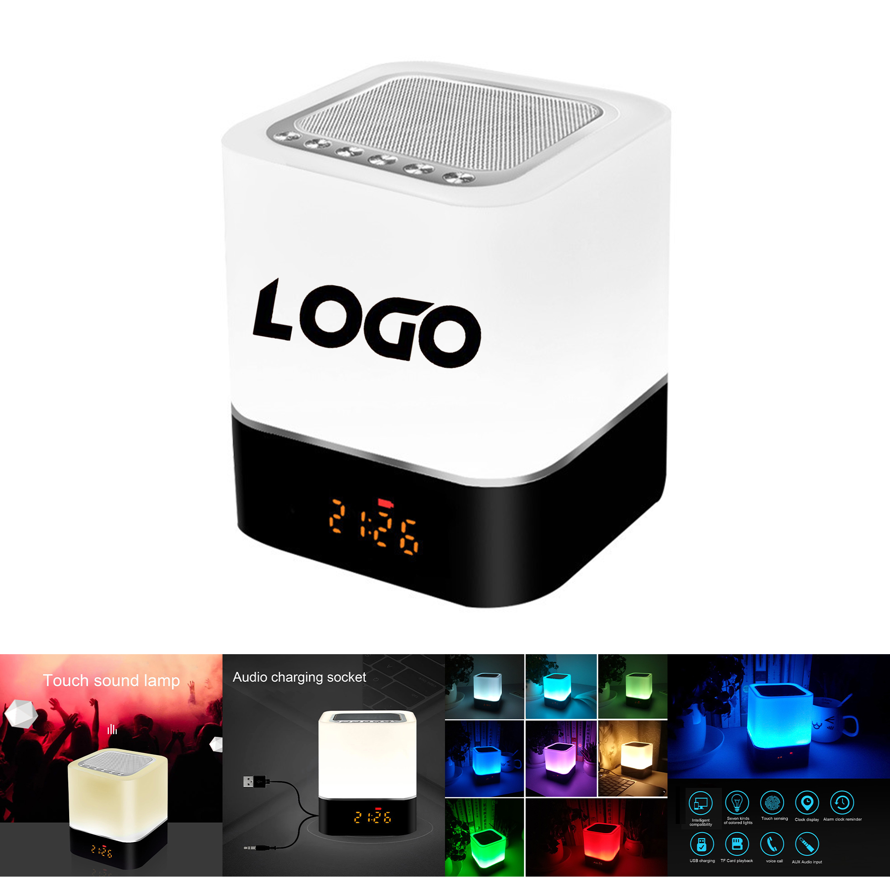 Bluetooth Speaker Alarm Clock