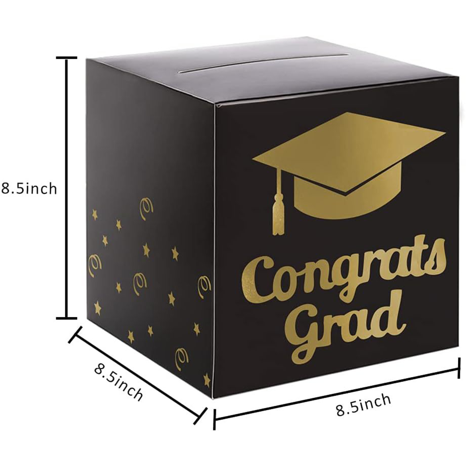 Foldable Cardboard Decoration Box for Graduation Party 4