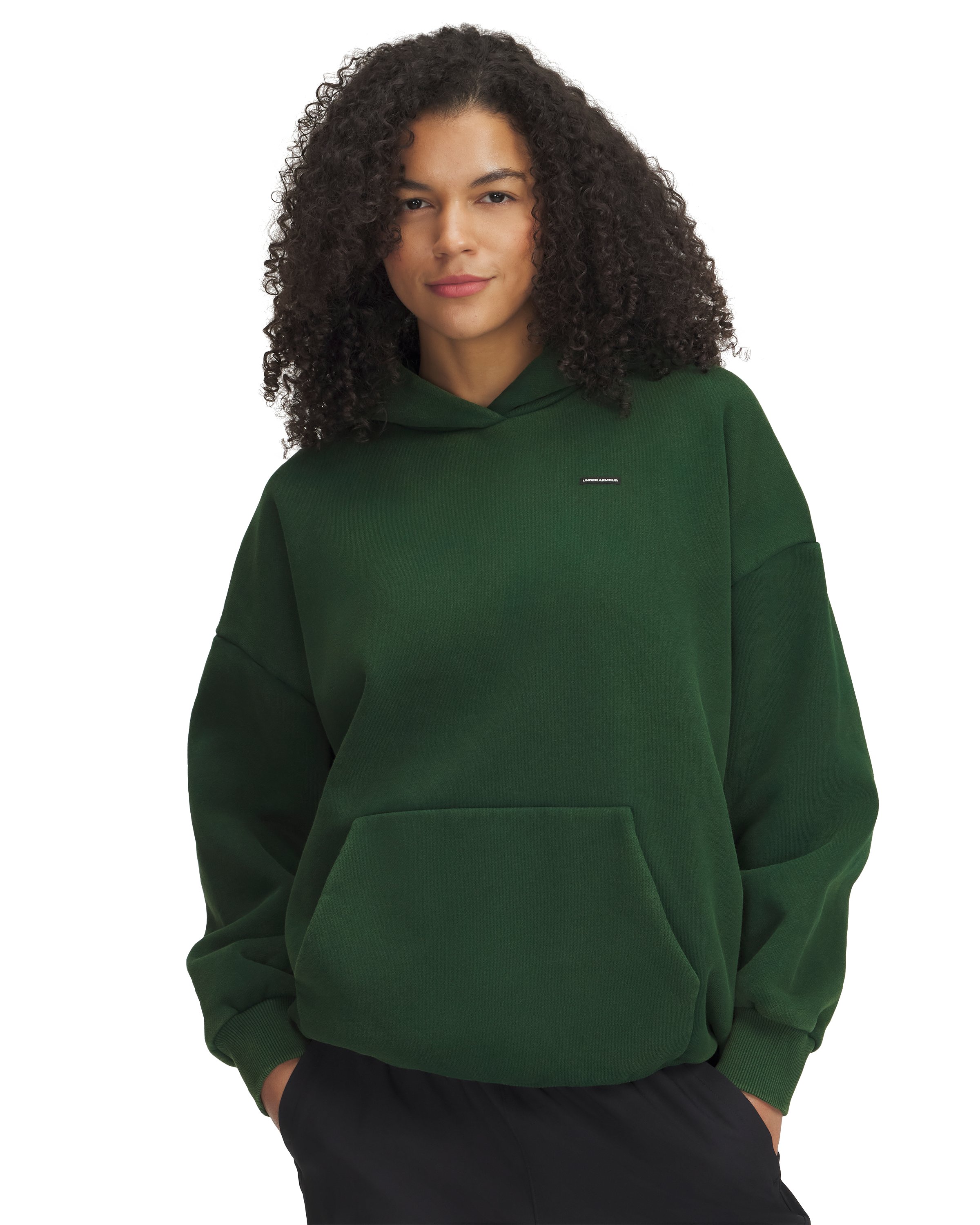 UA Icon Heavyweight Fleece Women's Oversized Hoodie 2