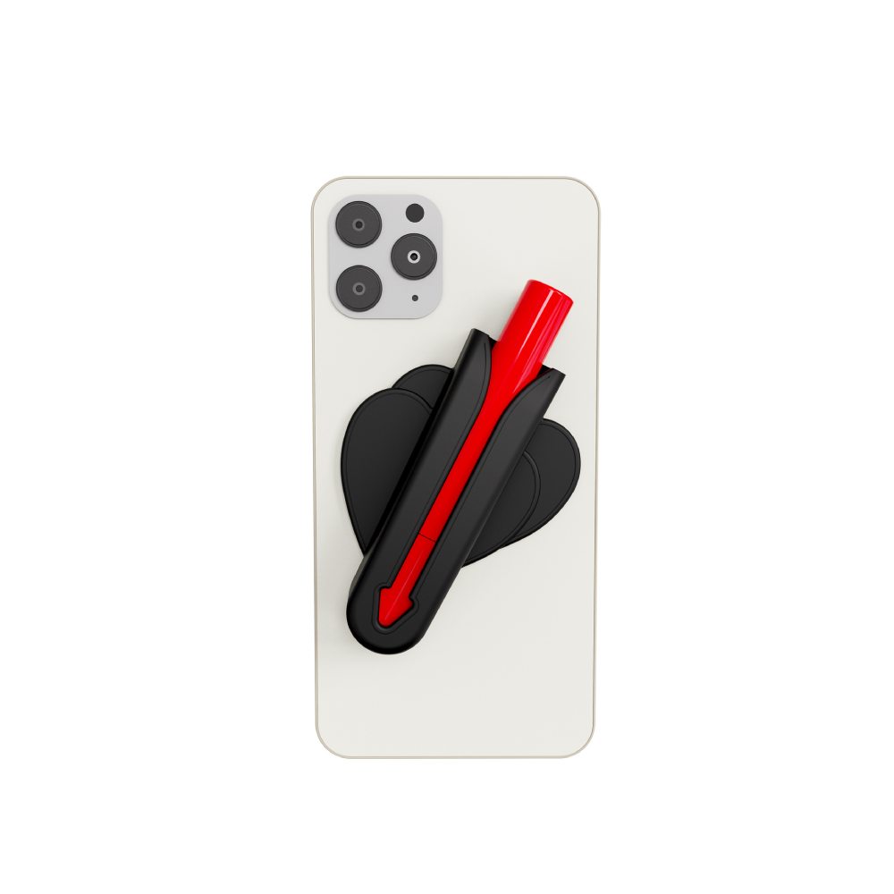 Silicone Phone Lipstick Clip 2