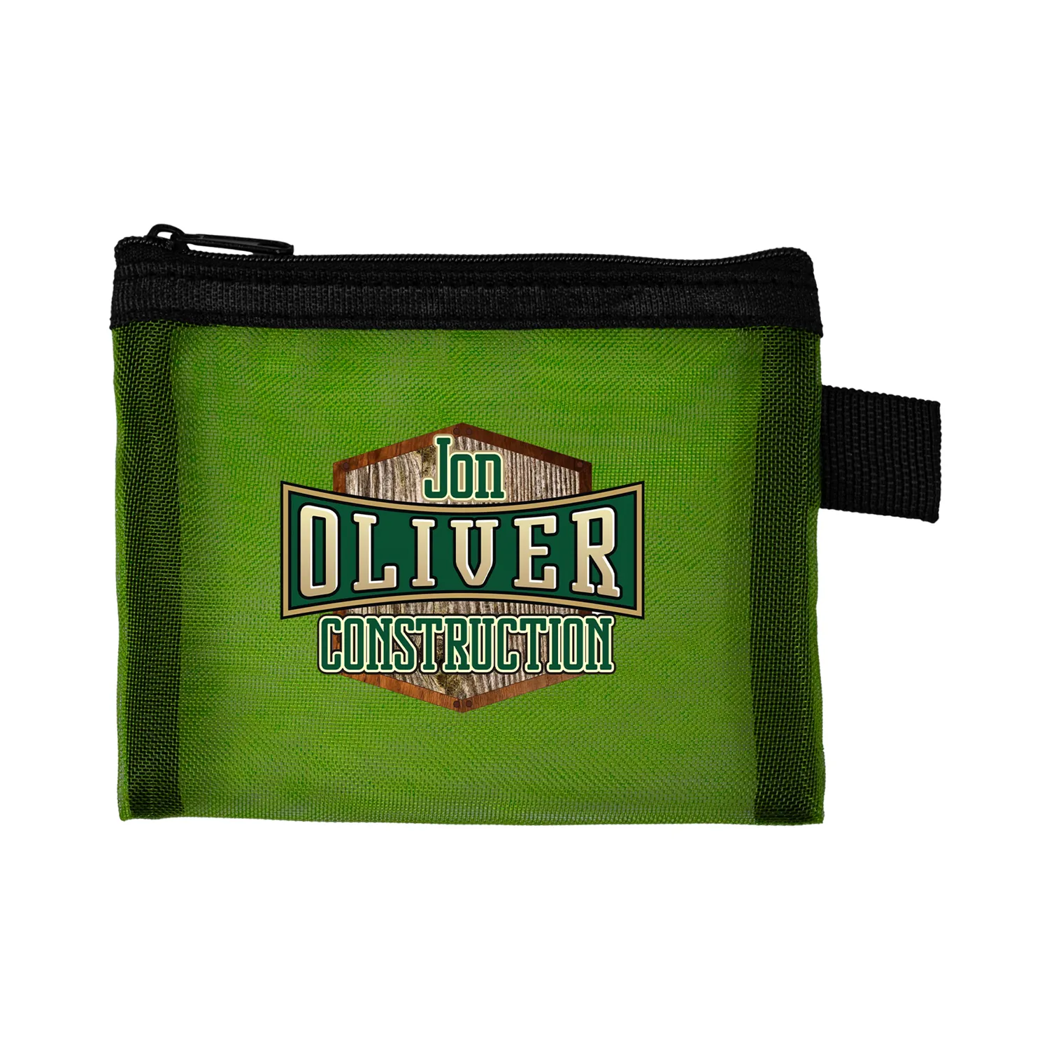 Recycled Mesh Zip Pouch 7