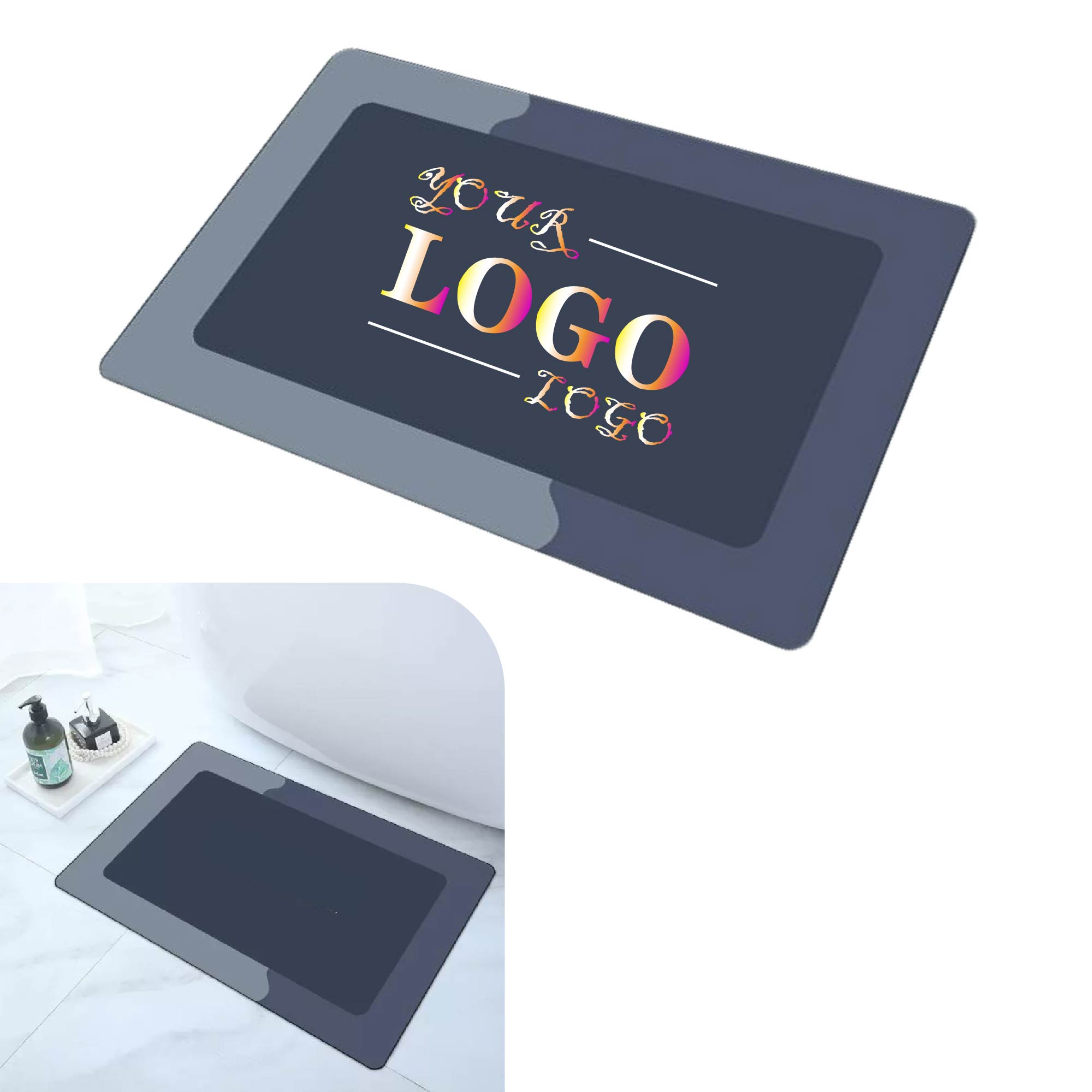 MOQ 10 pcs Absorbent Floor Mat 2
