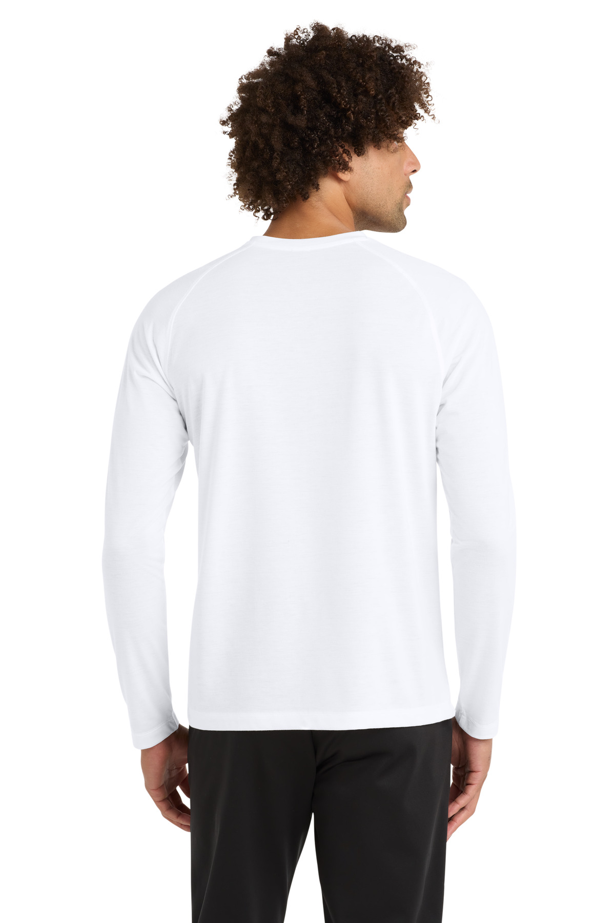 Sport-Tek PosiCharge Long Sleeve Tri-Blend Wicking Raglan Tee ST400LS 69