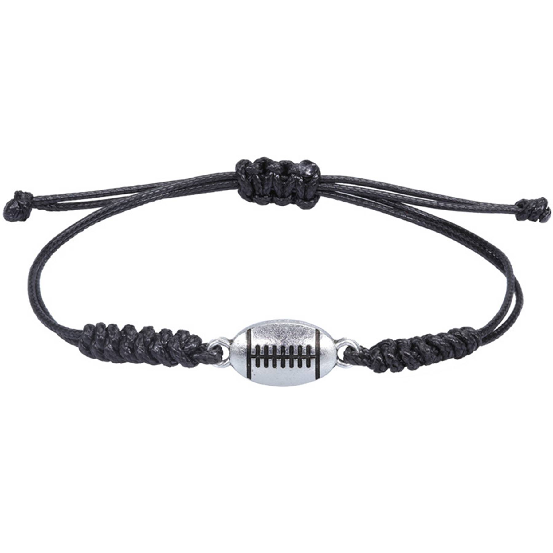 Nickel Braided soccer alloy bracelet 4
