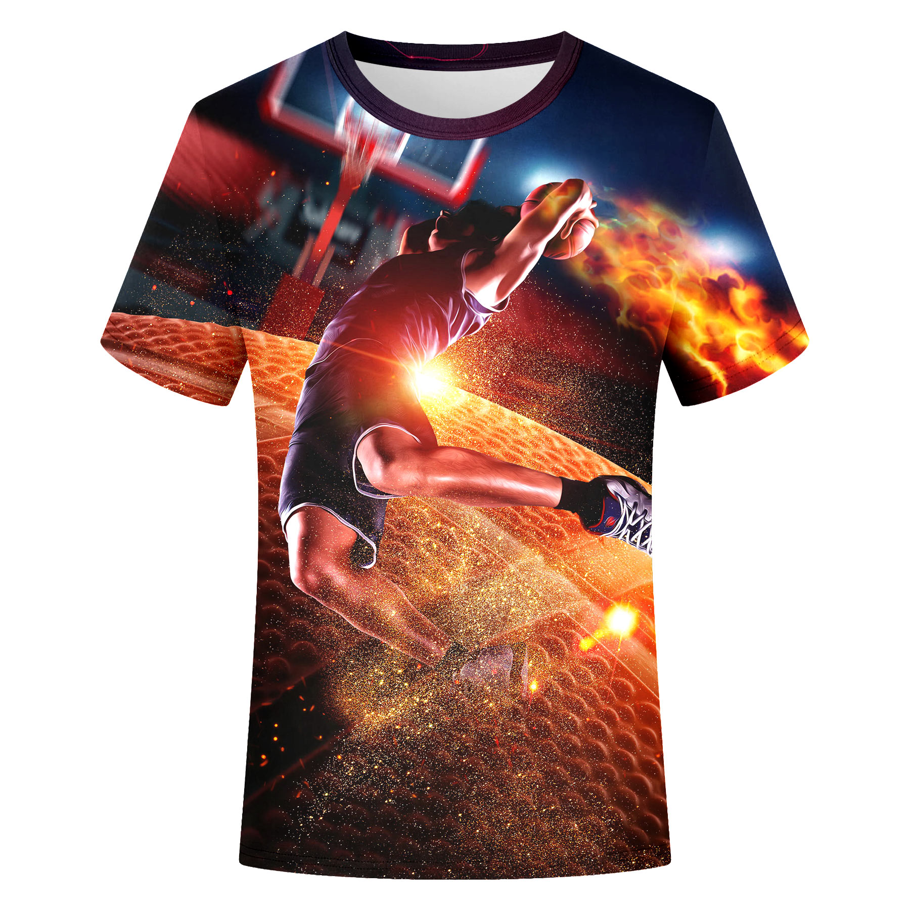 Custom Full Color 3D Printing T-Shirt 13