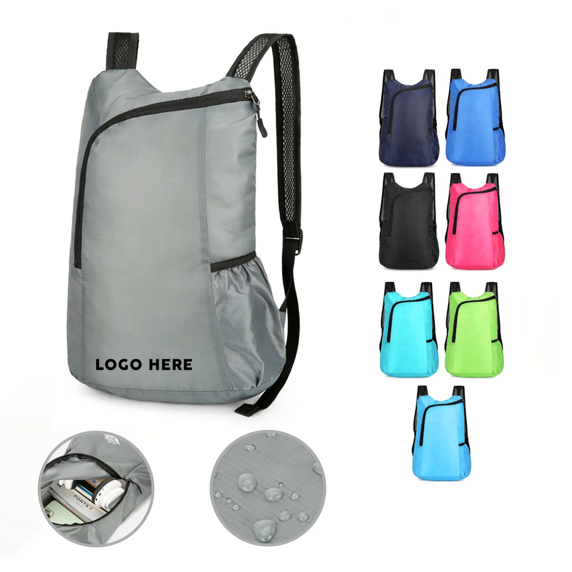Foldable Waterproof Travel Backpack Bag 2