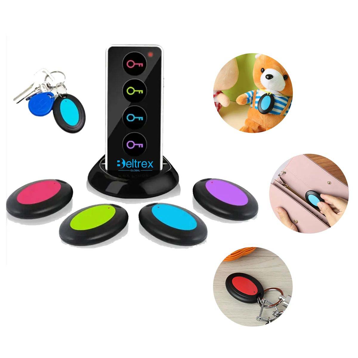 Wireless Item Finder with Four Receivers 3