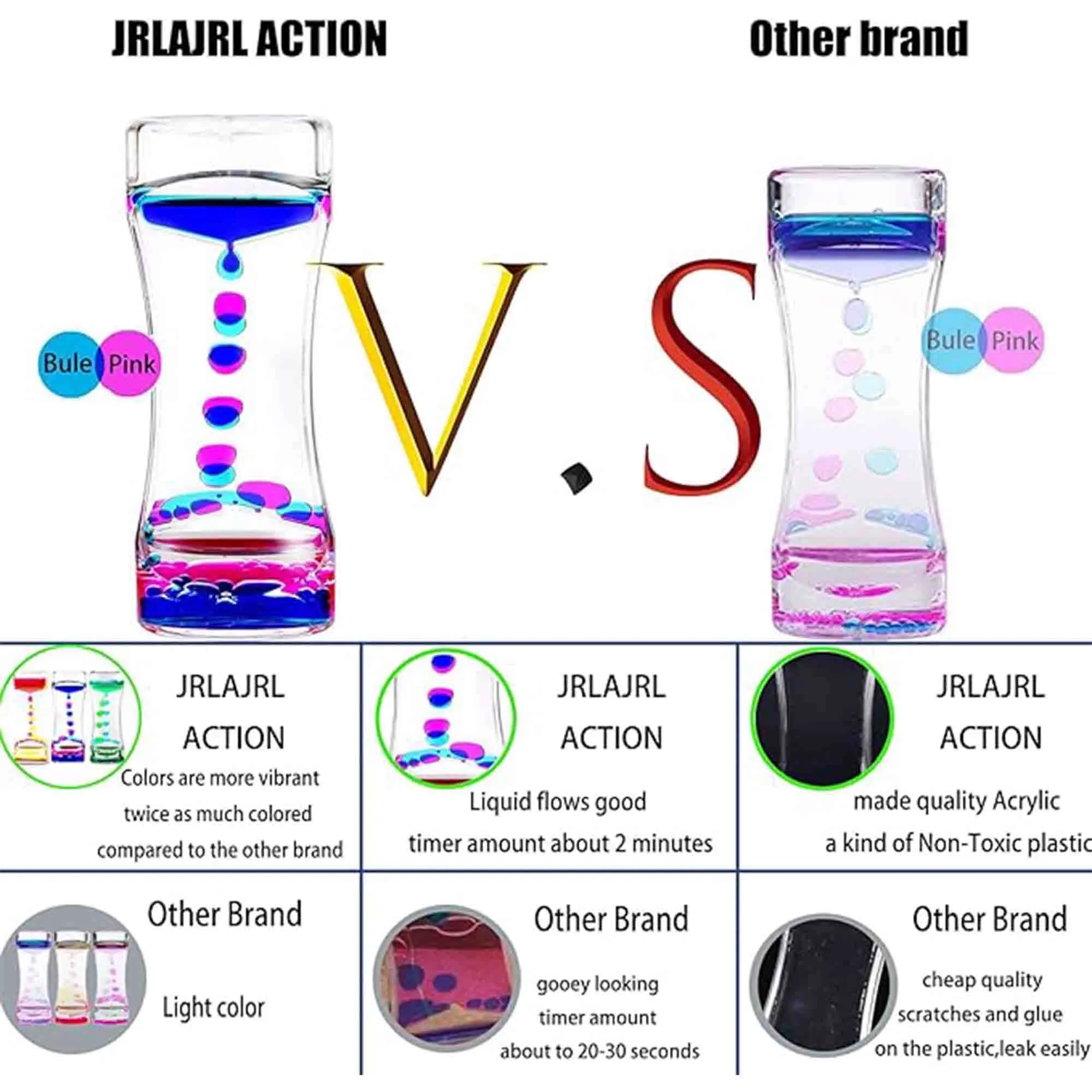 Bubbler Liquid Motion Floating Color Timer 4