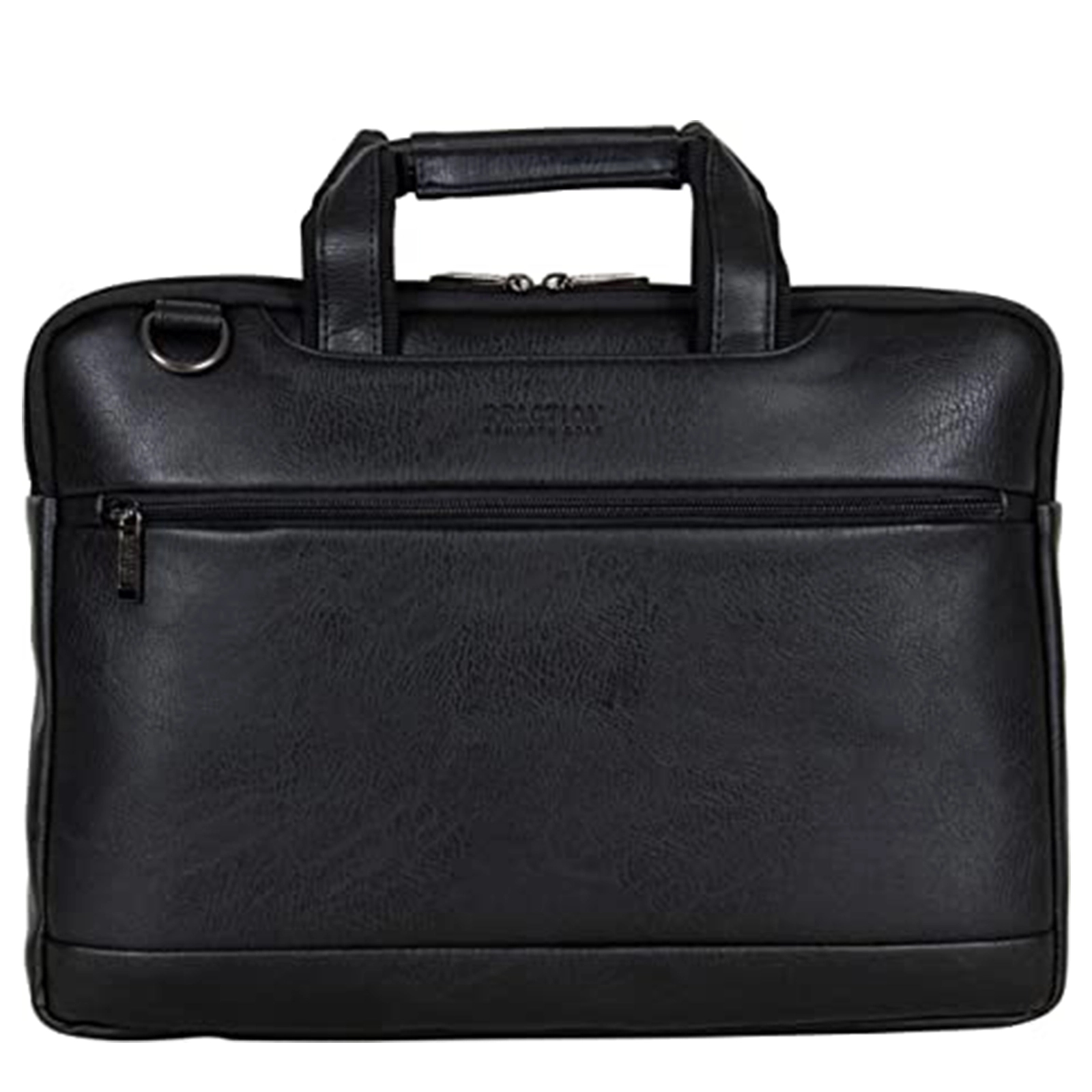 Faux Pebbled Leather Slim 16" Laptop Business Briefcase 6