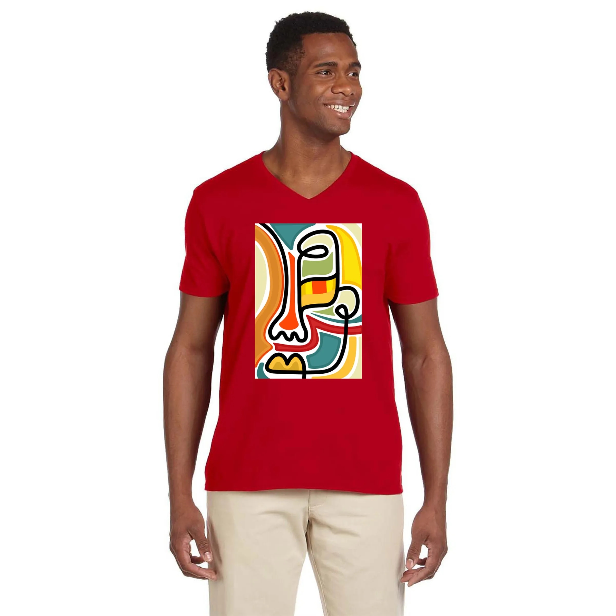 Gildan Softstyle V-Neck T-Shirt 8