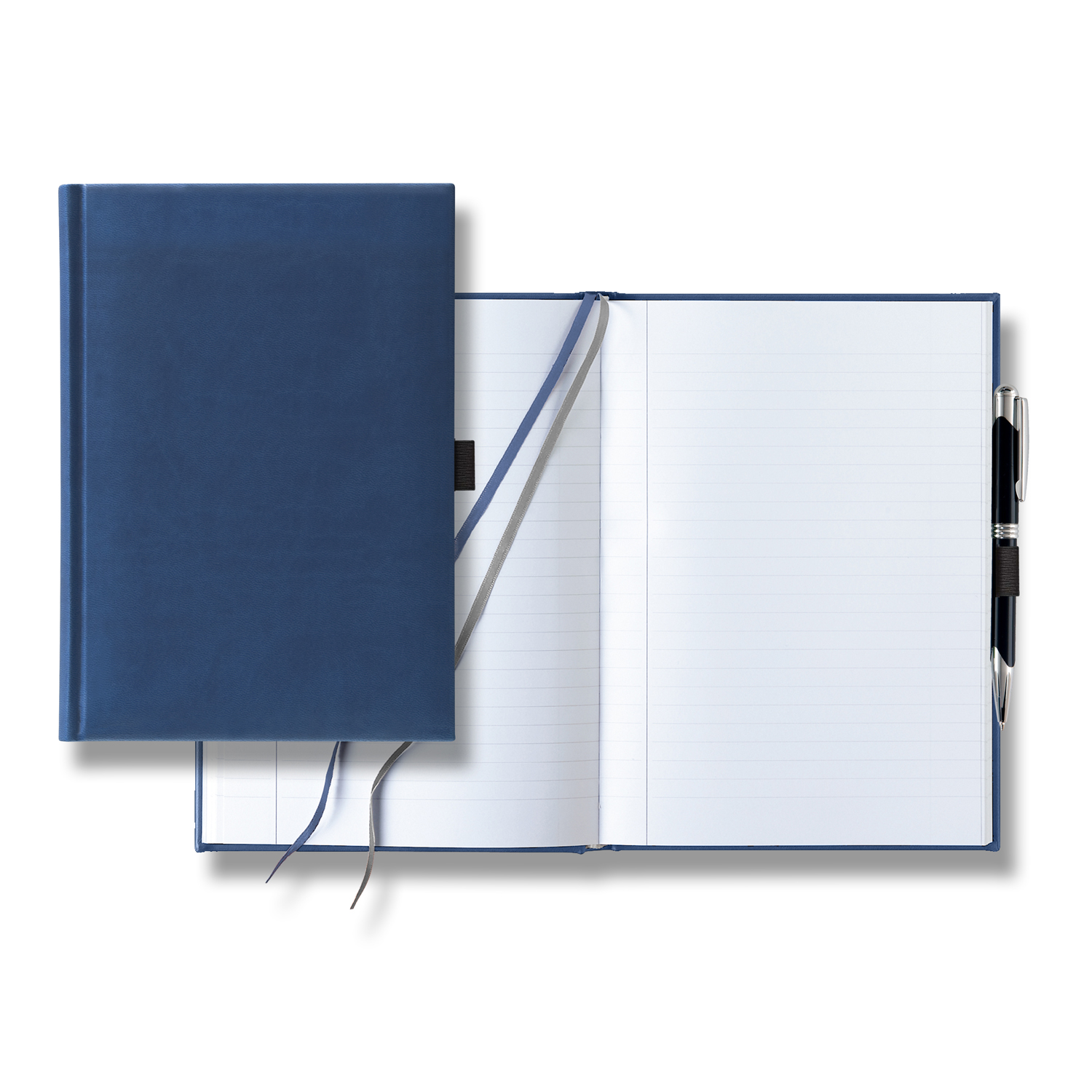 Castelli Tucson  Grande Lined White Page Journal with Pen & Loop 12