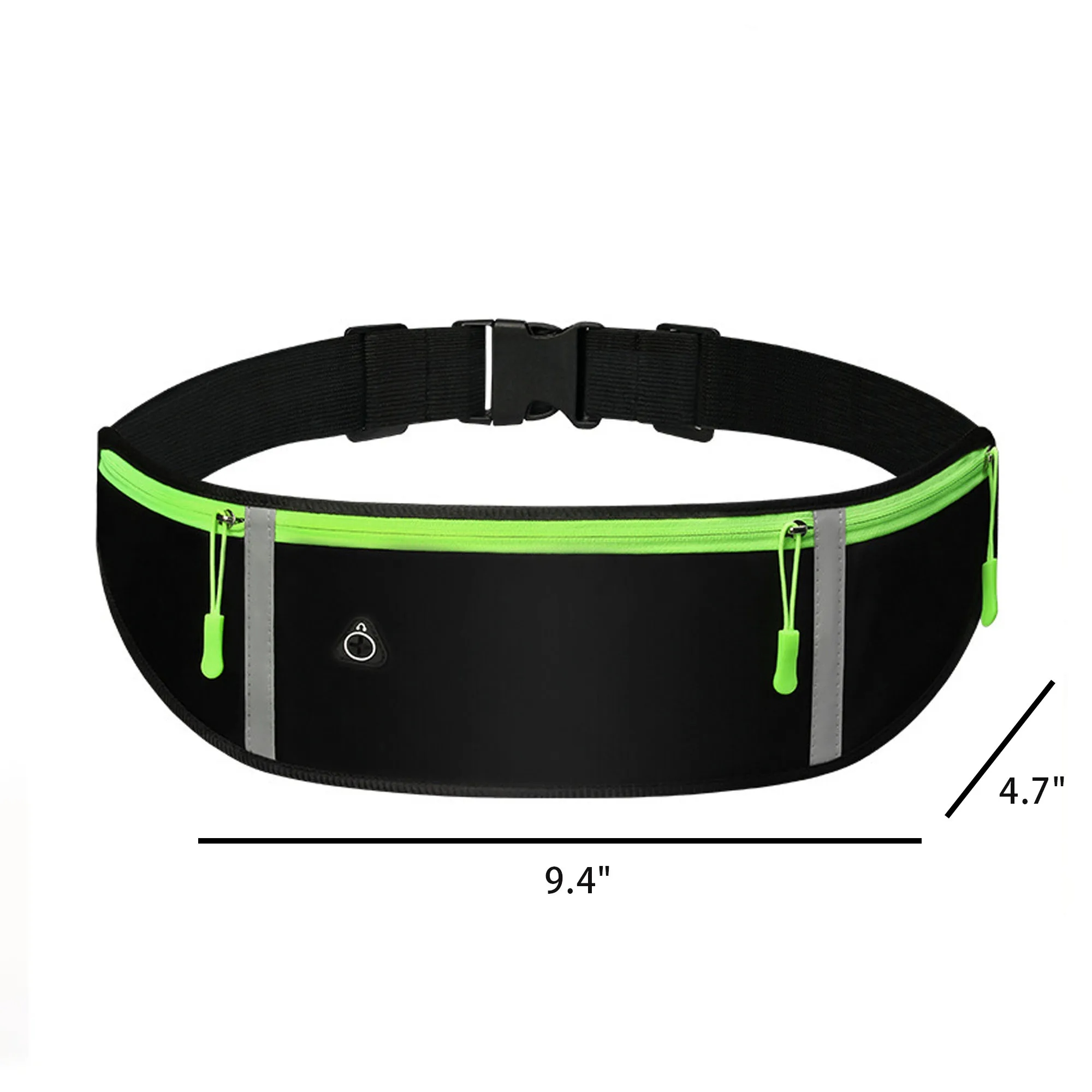 Waterproof Nylon Sports Waist Bag 4