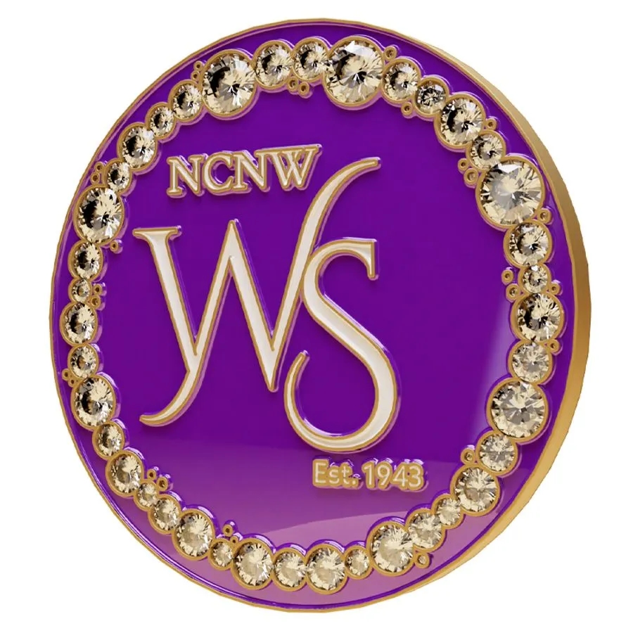 Rhinestone Pin 19